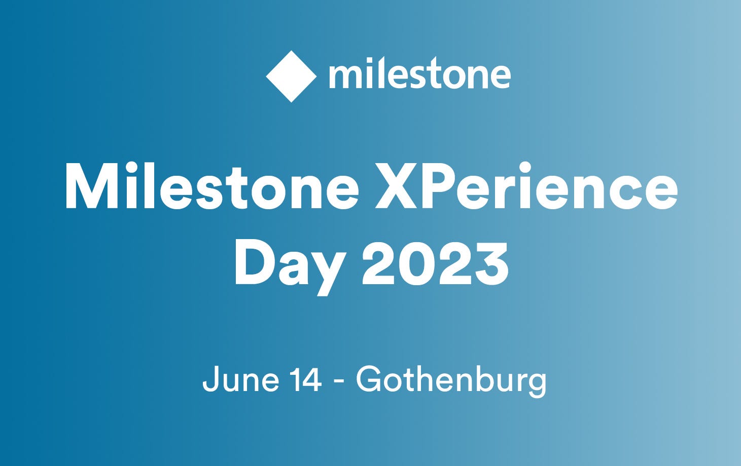 Milestone EXperience day 2023